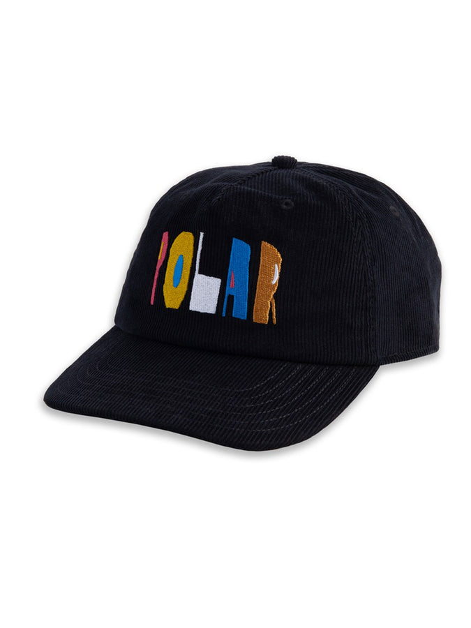 Polar James Cut Logo Trucker Hat | BLACK