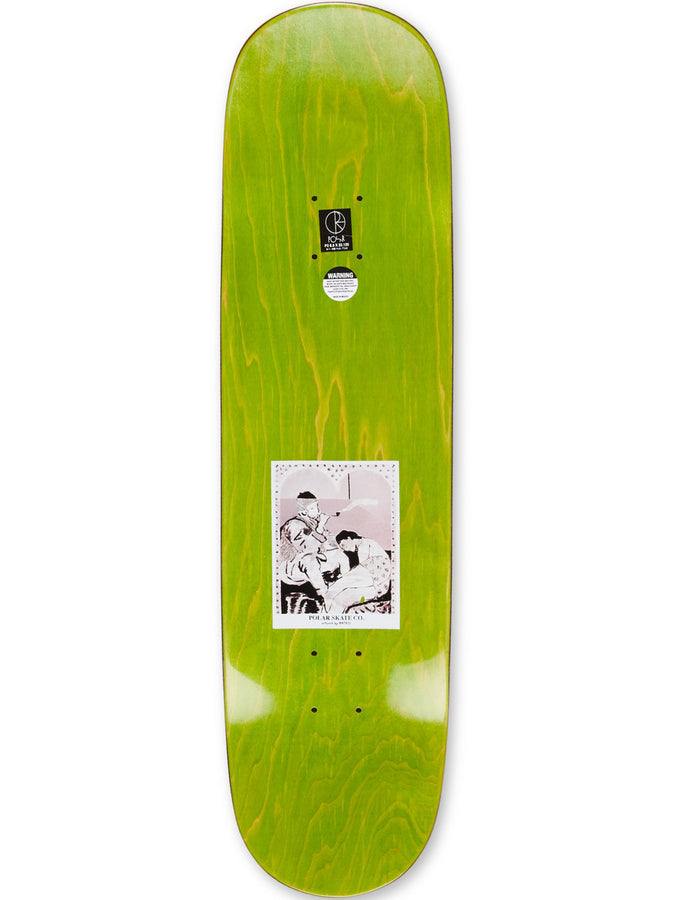 Polar Skate Co. Herrington Day Dreaming P2 Skateboard Deck | BLACK