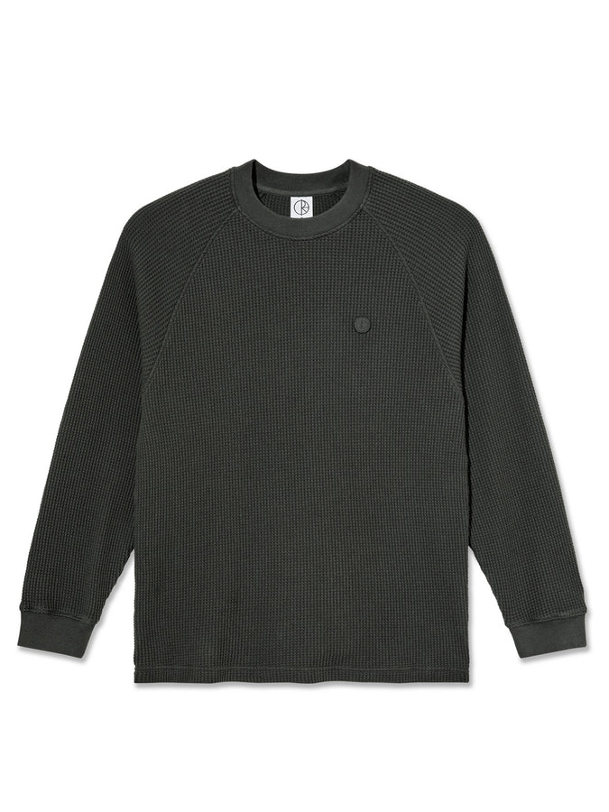 Polar Skate Co. Dan Long Sleeve T-Shirt Spring 2024 | DIRTY BLACK