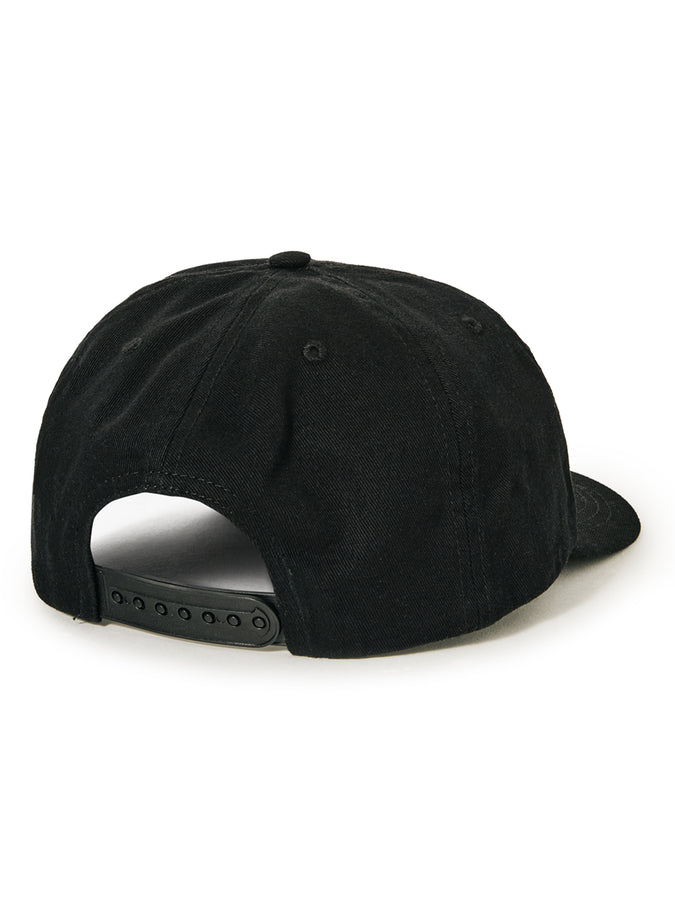 Polar Skate Co. Michael Outline Logo Snapback Hat | BLACK