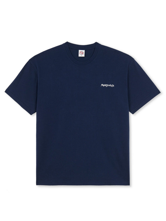 Polar Skate Co. 12 Faces T-Shirt Spring 2024 | DARK BLUE