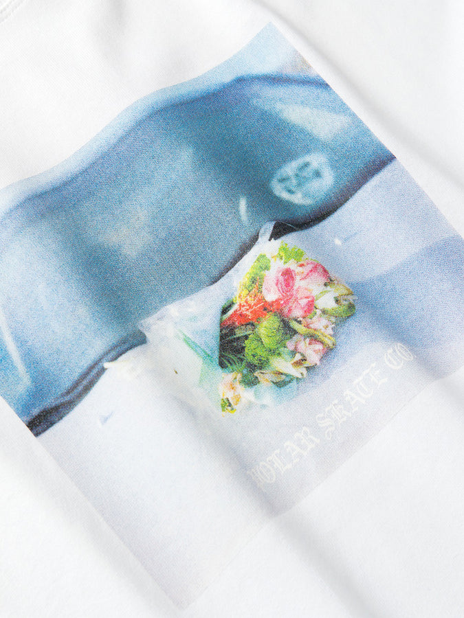 Polar Skate Co. Dead Flowers T-Shirt Spring 2024 | WHITE