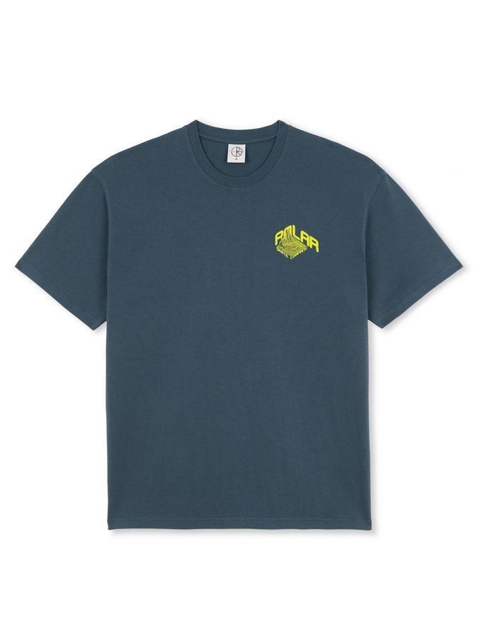 Polar Skate Co. Graph T-Shirt Spring 2024 | GREY BLUE