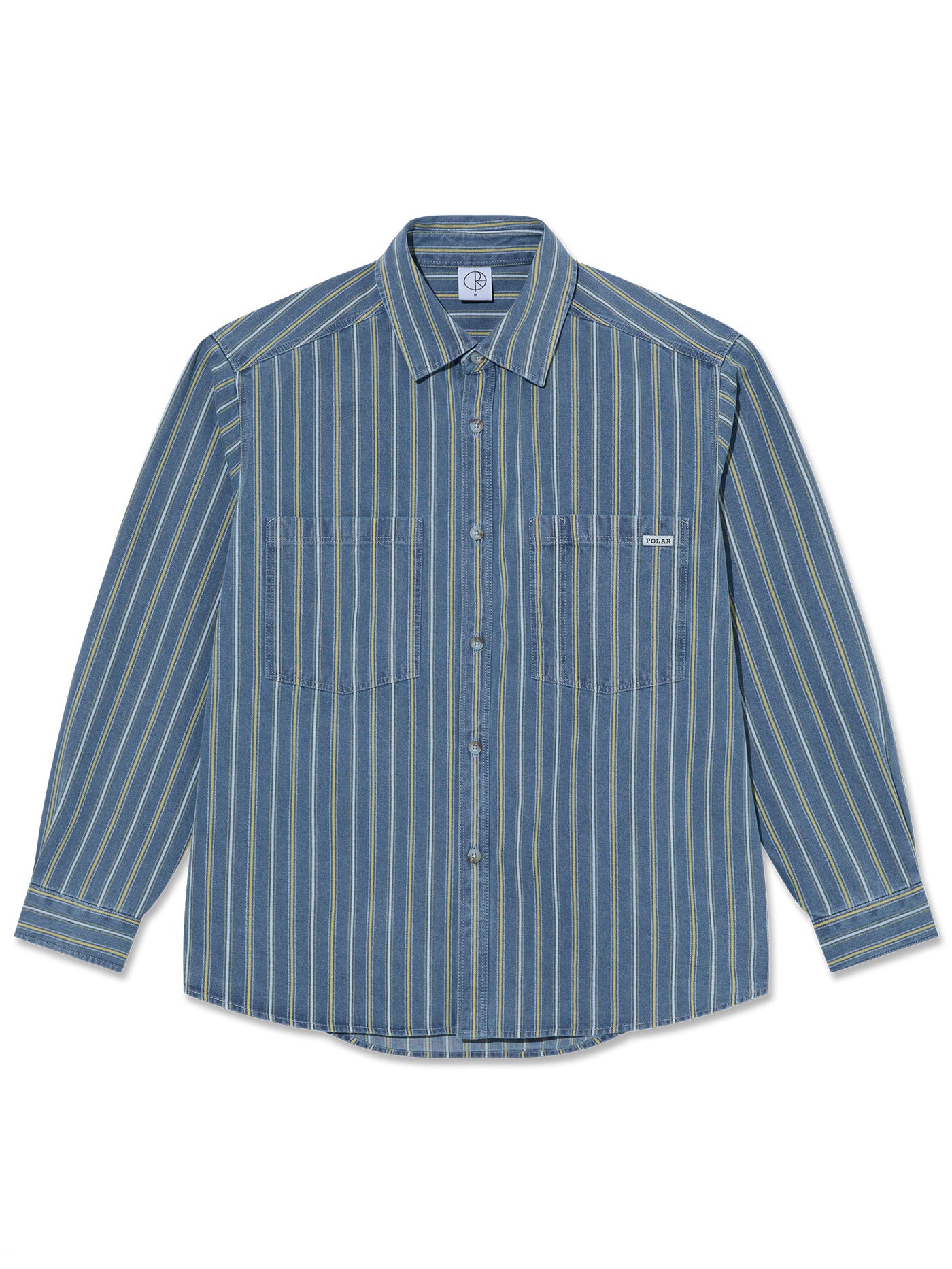 Polar Skate Co Miek Denim Long Sleeve Buttondown Shirt Spring 2025