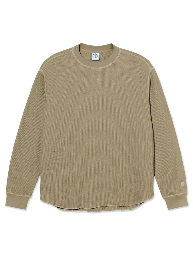 Polar Skate Co Dylan Long Sleeve T-Shirt Spring 2026 | KHAKI GREEN/TAUPE