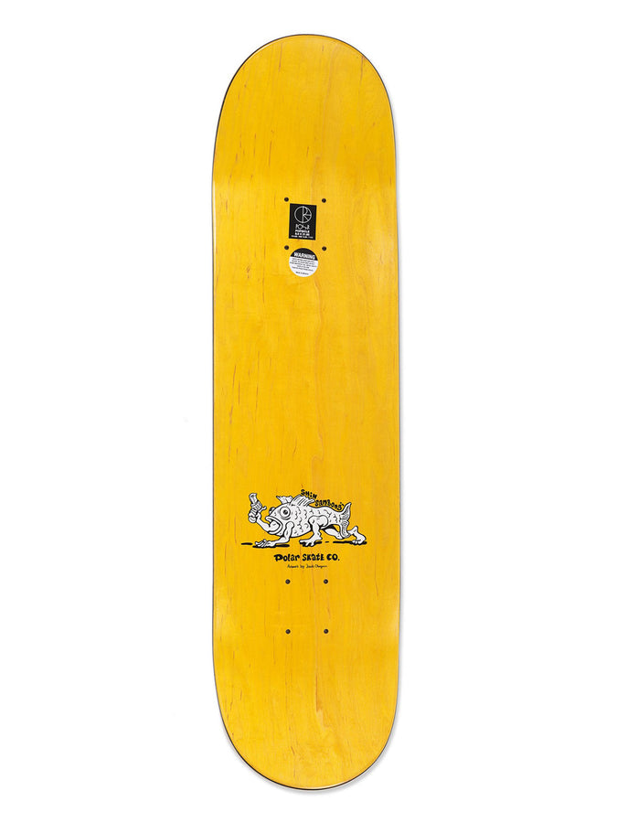 Polar Sanbongi Bongi Boy Yellow 8.25'' Skateboard Deck | YELLOW