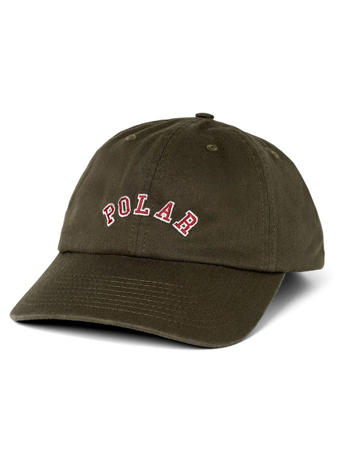 Polar Skate Co Sai College Strapback Hat | ARMY GREEN
