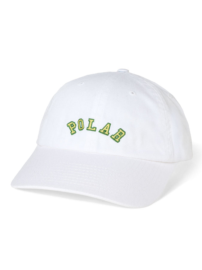 Polar Skate Co Sai College Strapback Hat | WHITE