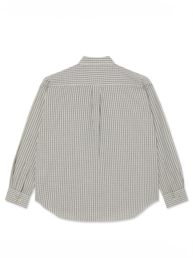 Polar Ben Long Sleeve Buttondown Shirt Fall 2025 | IVORY CHECK