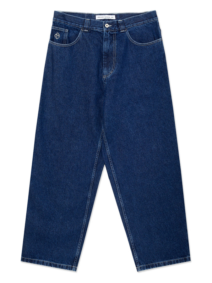 Polar Big Boy Jeans Summer 2026 | DARK BLUE/WHITE STITCHING