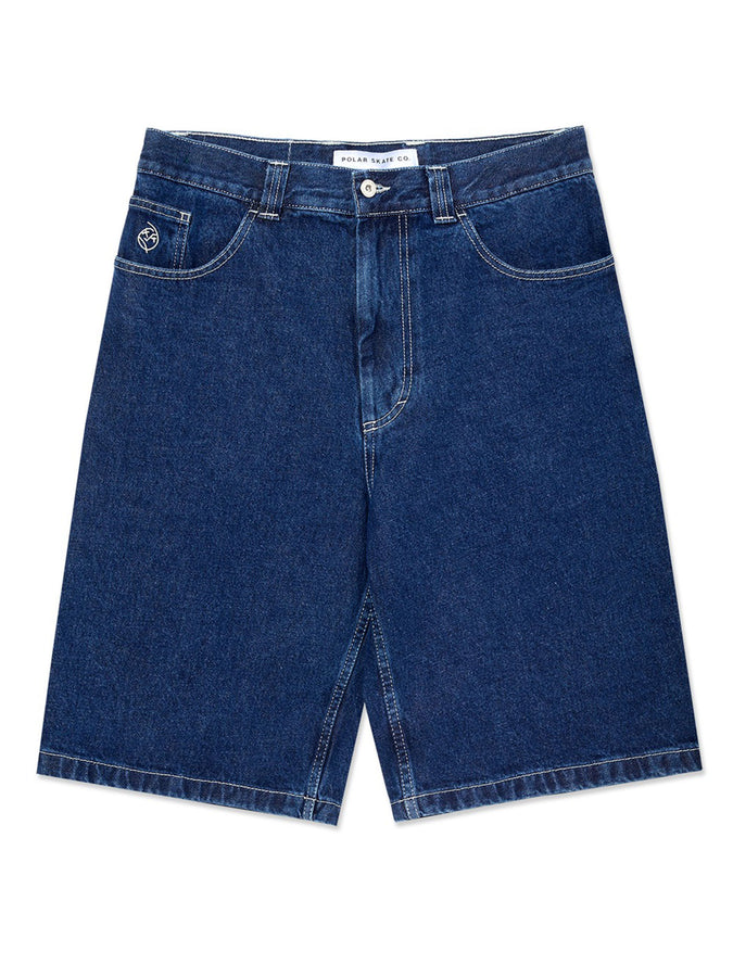 Polar Big Boy Shorts Fall 2026 | DARK BLUE/WHITE STITCHING