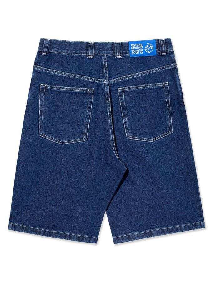 Polar Big Boy Shorts Summer 2026 | DARK BLUE/WHITE STITCHING