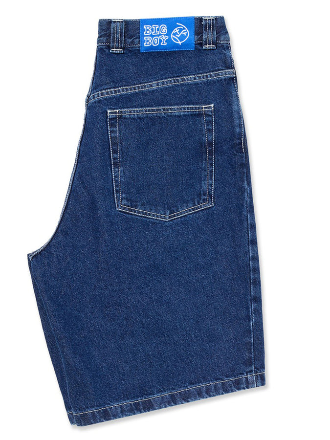 Polar Big Boy Shorts Fall 2026 | DARK BLUE/WHITE STITCHING
