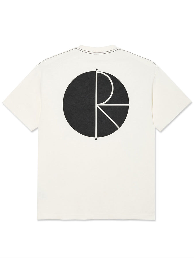 Polar Contrast Fill Logo T-Shirt Summer 2026 | IVORY/BLACK