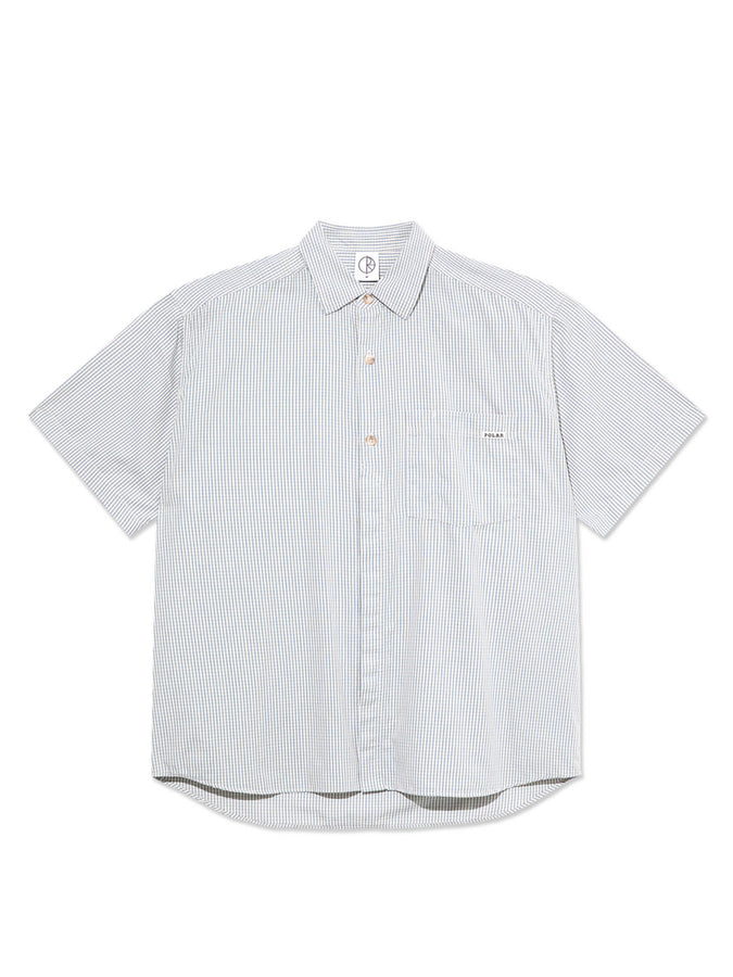 Polar Mitch Short Sleeve Buttondown Shirt Summer 2026 | BLUE CHECK