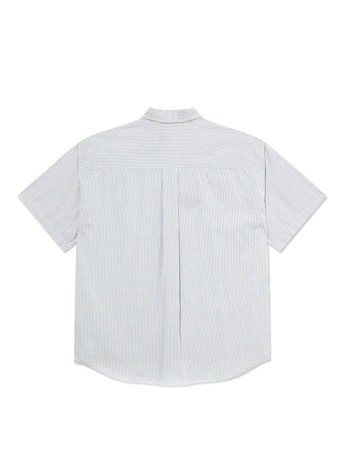 Polar Mitch Short Sleeve Buttondown Shirt Summer 2026 | BLUE CHECK