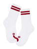 Polar Rib Happy Sad Socks