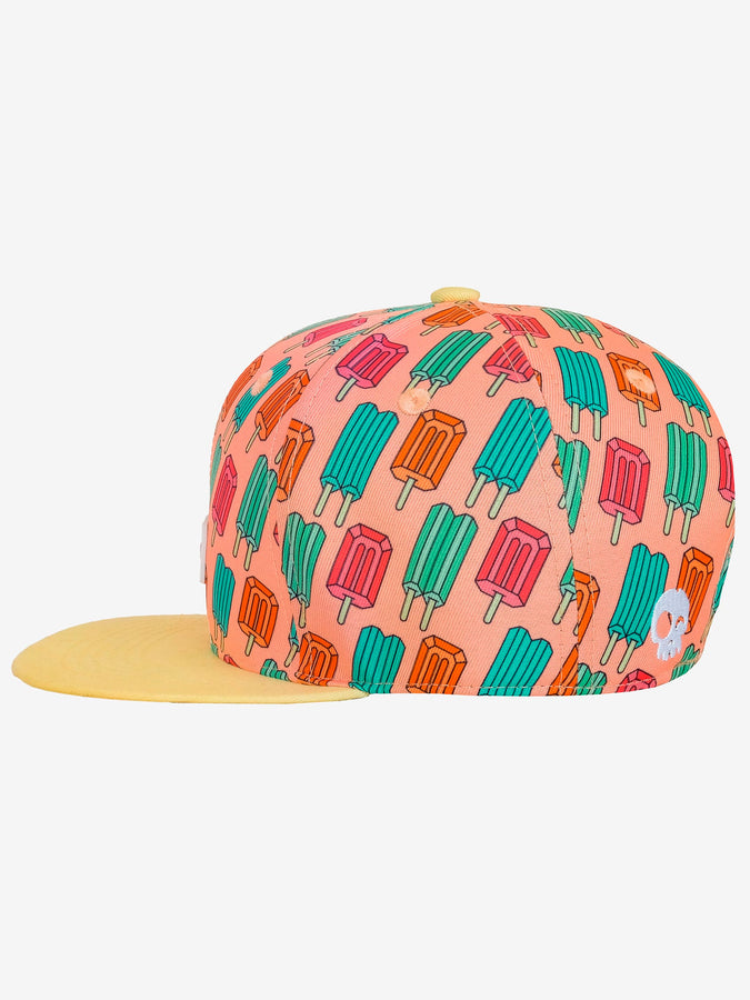 Headster Pop Neon Snapback Peaches Hat | PEACHES
