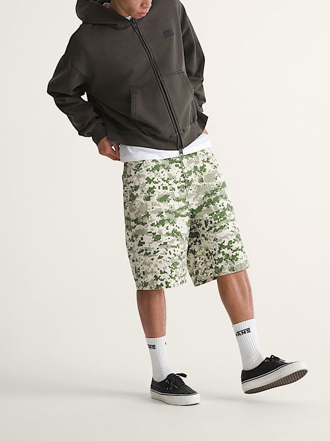 Vans Lx Check-5 Baggy Canvas Shorts Spring 2026 | DIGI CAMO (DA1)