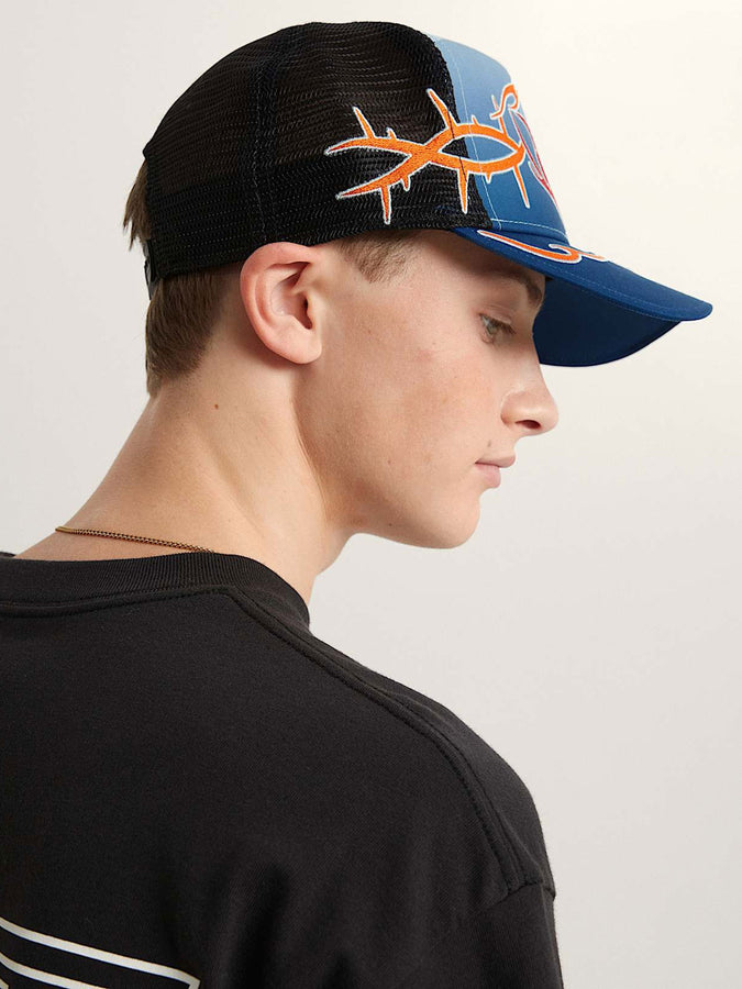 Vans LX Dayana Tribal Trucker Hat | DEEP INDIGO (FOB)