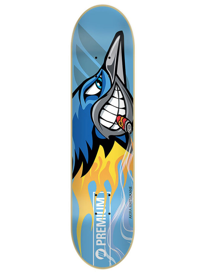 Premium Akira Matuskane Blue Jay 8.25 & 8.5 Skateboard Deck | BLUE