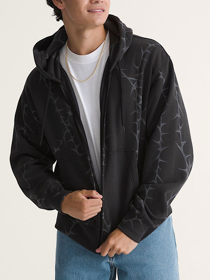 Vans Prickler Patch Zip Hoodie Spring 2026 | BLACK (BLK)