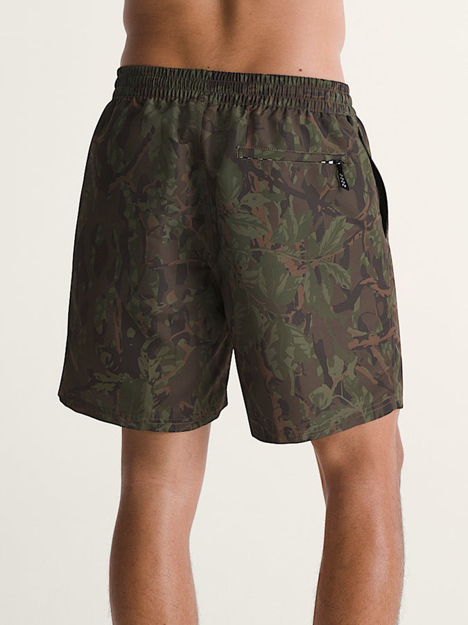 Vans Primary II Elastic Printed Boardshort Spring 2026 | OBSIDIAN FERN (FRN)