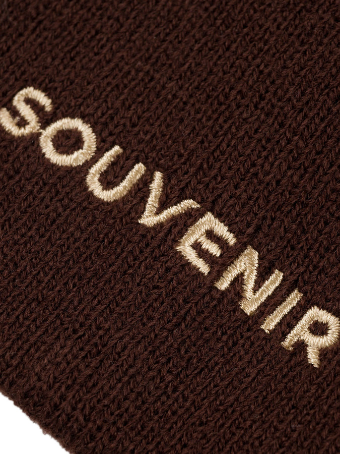 Souvenir Printed Burglar Balaclava | CHOCOLATE