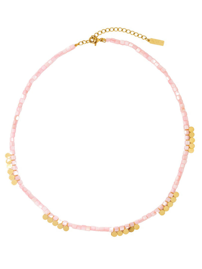 Salty Cali Lucky Pennies Necklace | PINK