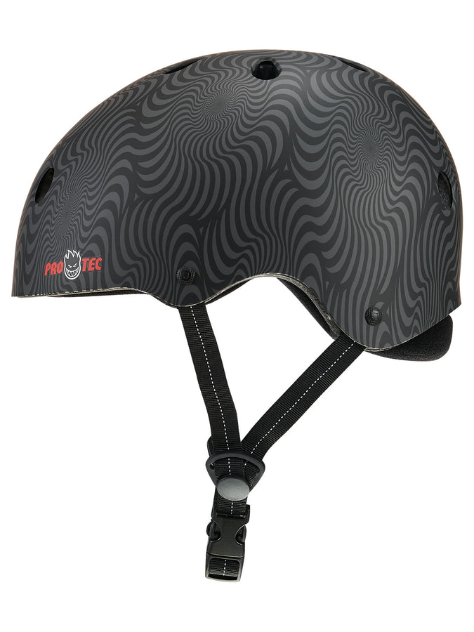 Pro-Tec x Spitfire Low Pro Helmet | BLACK SWIRL 