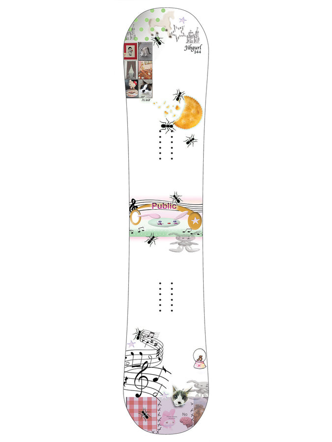 Public Jibgurl 144cm 2027 – Women's Park & Rails Snowboard | N/A