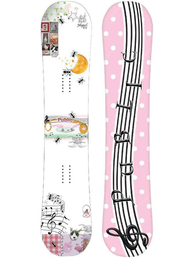 Public Jibgurl 144cm 2027 – Women's Park & Rails Snowboard | N/A