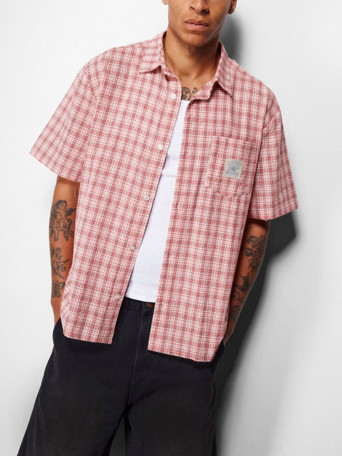 Butter Goods Equipment S/S Buttondown Shirt Spring 2026 | RHUBARB