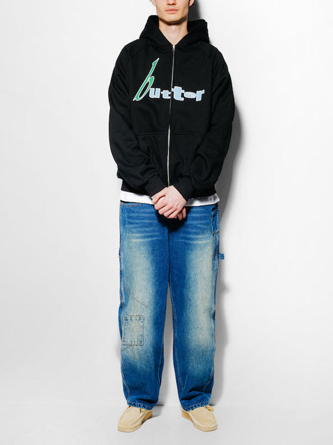 Butter Goods Device Zip Hoodie Fall 2025 | BLACK