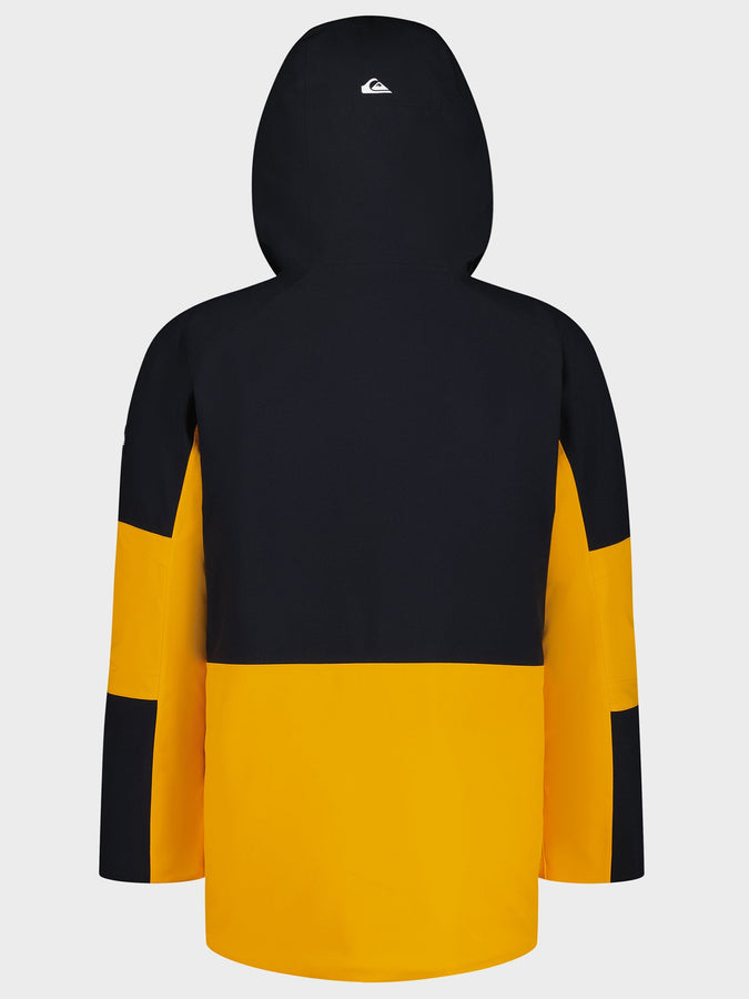 Quiksilver Shadow Color Block 2027 Insulated Youth Jacket - RADIANT YELLOW (822)