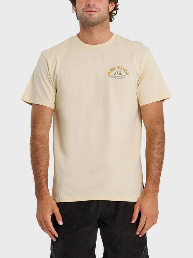 Quicksilver Bubble Arch T-Shirt Spring 2026 | BONE WHITE (BNE)