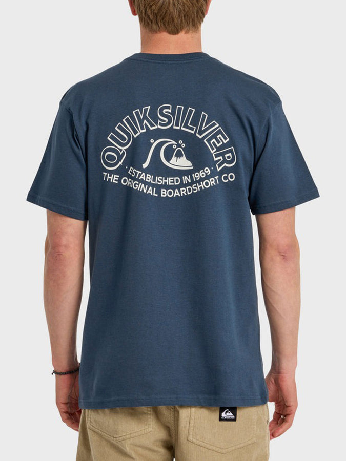 Quicksilver Bubble Arch T-Shirt Spring 2026 | DARK DENIM (DKD)