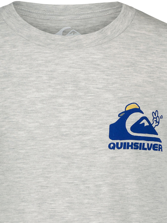 Quiksilver Logo Walker T-Shirt Fall 2026 | LIGHT GREY HEATHER (060)