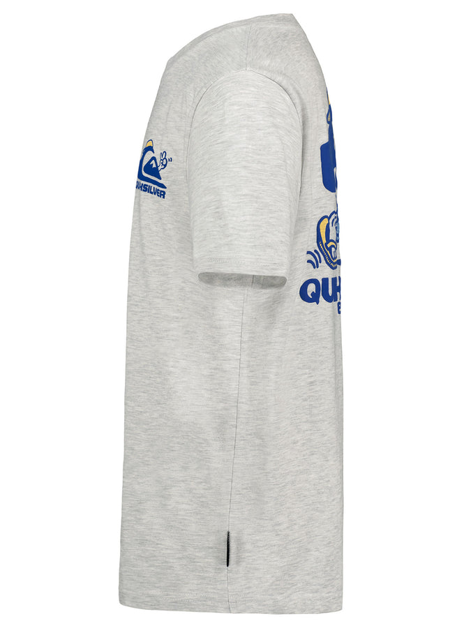 Quiksilver Logo Walker T-Shirt Fall 2026 | LIGHT GREY HEATHER (060)