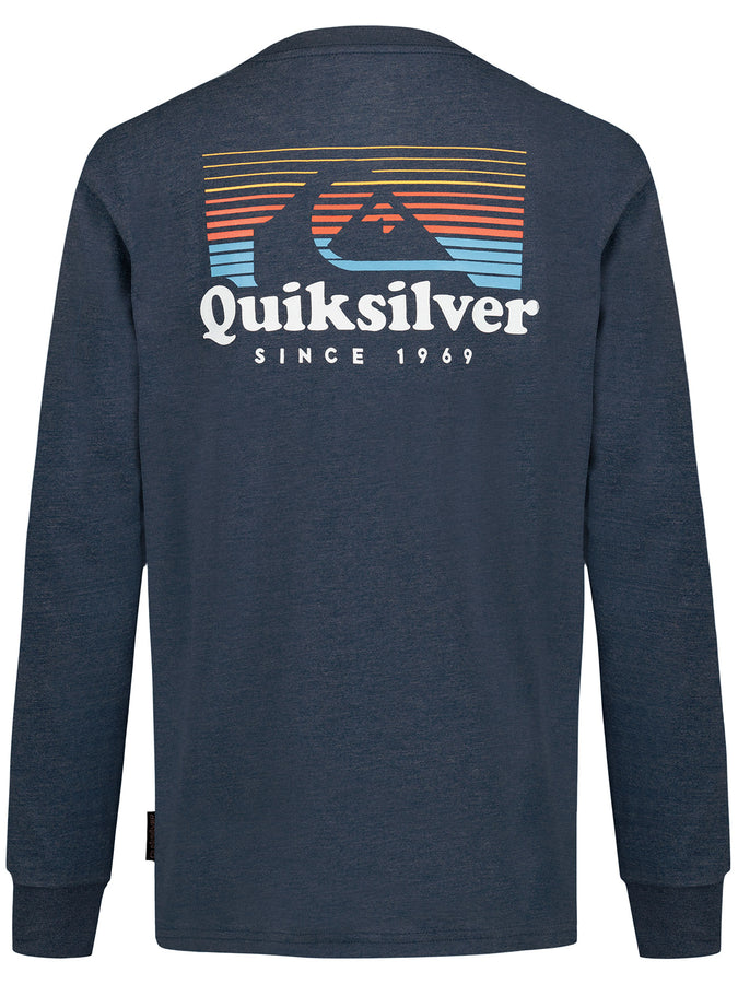 Quiksilver Phase Long Sleeve T-Shirt Fall 2026 | BLUE CORAL HEATHER (441)