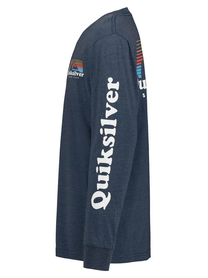 Quiksilver Phase Long Sleeve T-Shirt Fall 2026 | BLUE CORAL HEATHER (441)