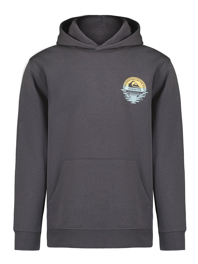 Quiksilver Reflection Hoodie Fall 2026 | IRON GATE (027)