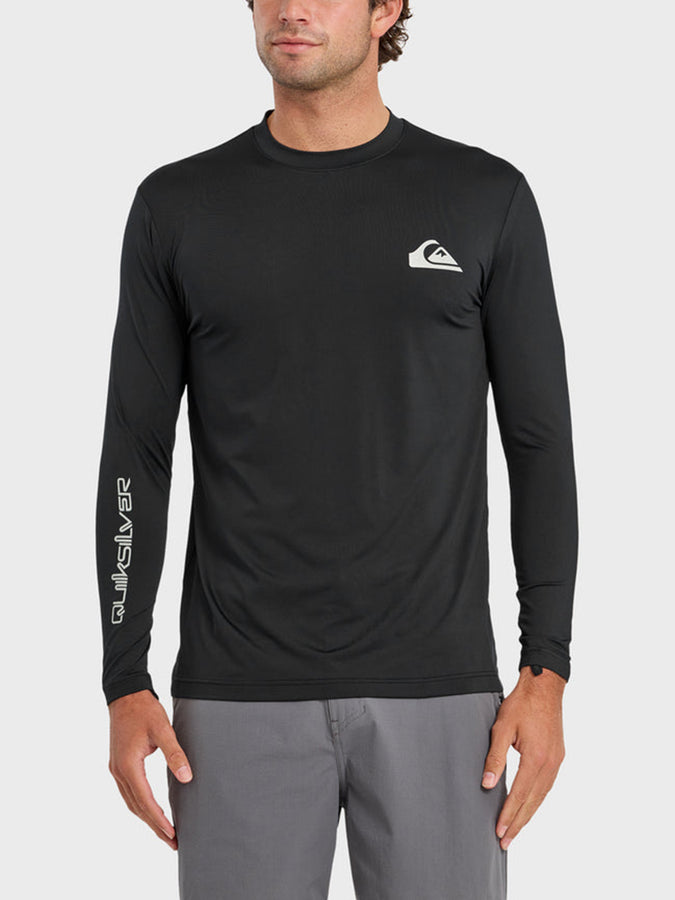 Quicksilver Everyday Long Sleeve Rashguard Spring 2026 | BLACK (BLK)