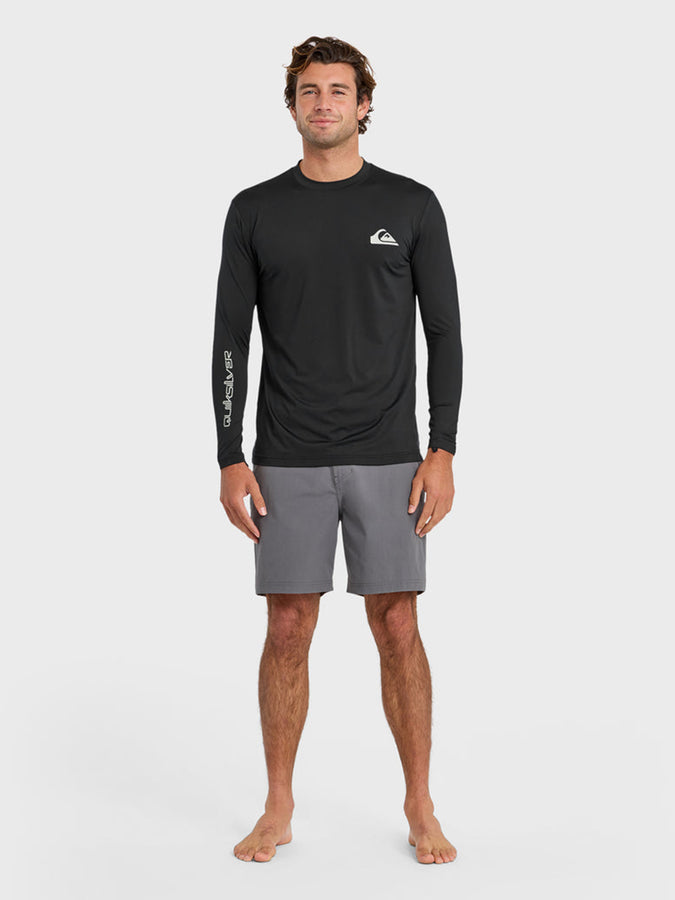 Quicksilver Everyday Long Sleeve Rashguard Spring 2026 | BLACK (BLK)