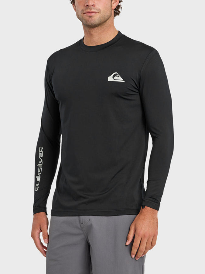Quicksilver Everyday Long Sleeve Rashguard Spring 2026 | BLACK (BLK)