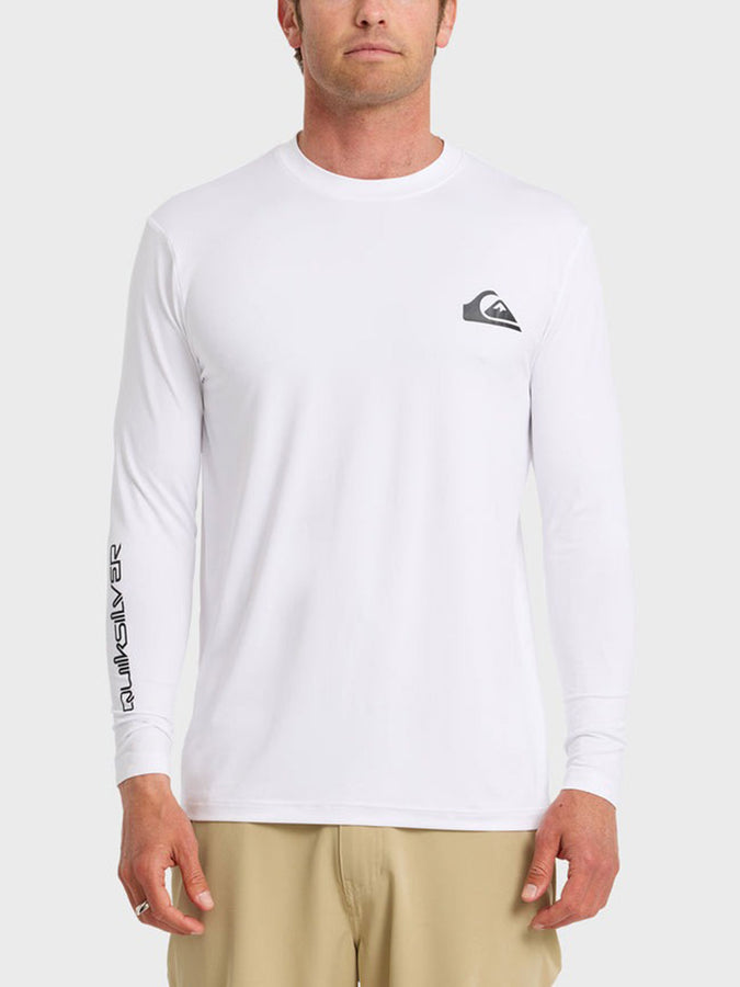 Quicksilver Everyday Long Sleeve Rashguard Spring 2026 | WHITE (WHT)