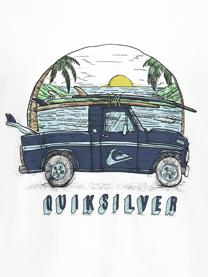 Quiksilver Truck T-Shirt Spring 2026 | WHITE (100)