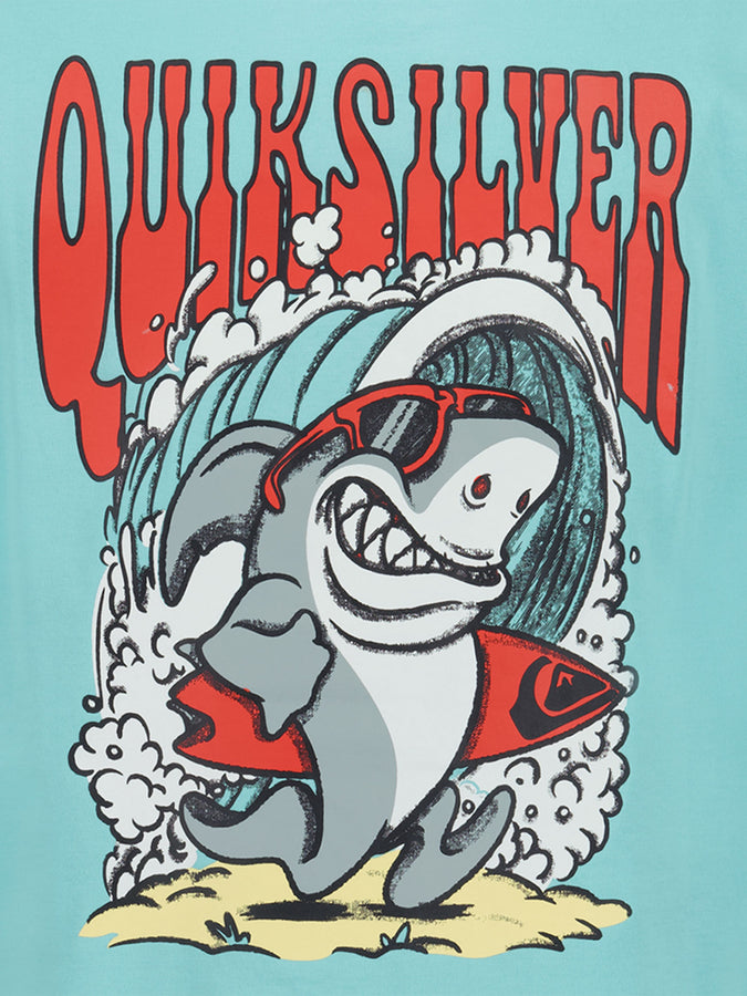 Quiksilver Shark Run T-Shirt Spring 2026 | ANGEL BLUE (440)