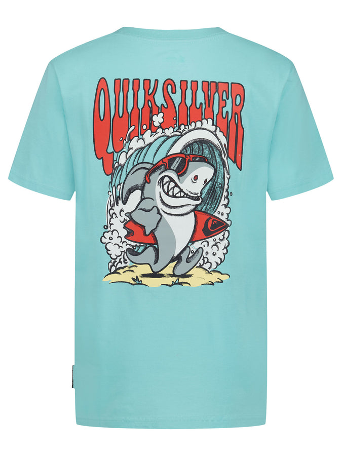 Quiksilver Shark Run T-Shirt Spring 2026 | ANGEL BLUE (440)
