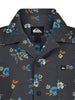 Island Flowers Camp Short Sleeve Buttondown Shirt (Youth 7-14)